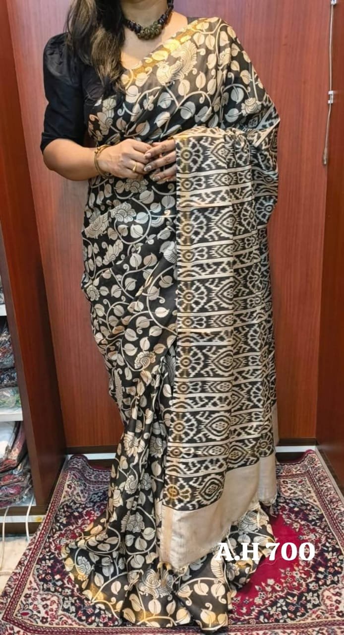 Silkarah katan saree - Image 2
